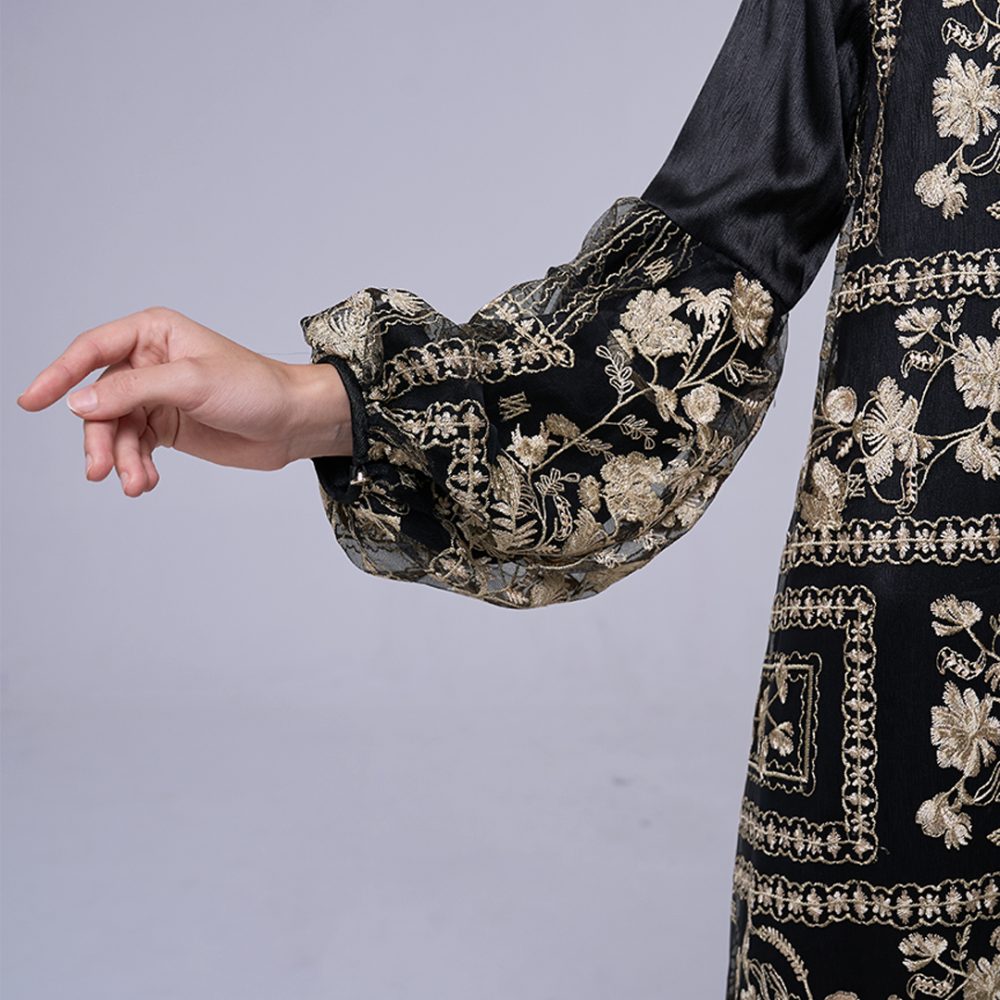 Amber Puff Sleeve Dress - Image 7