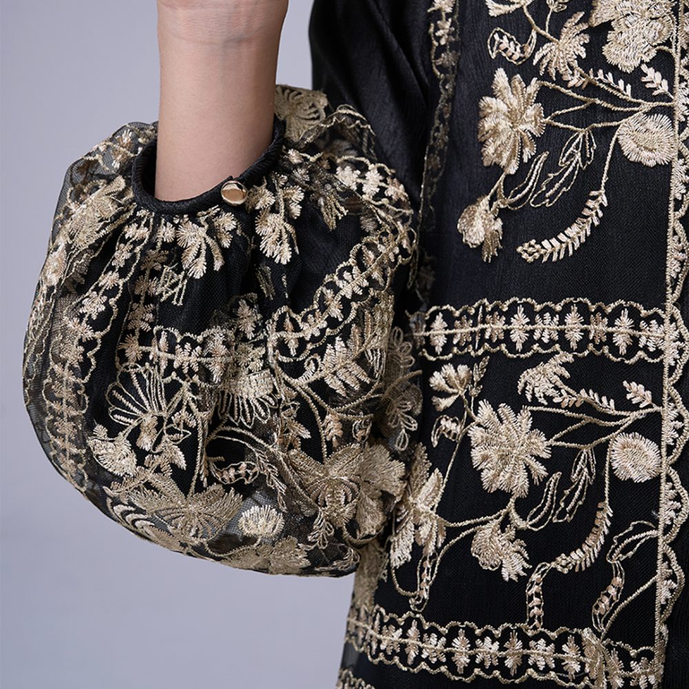 Amber Puff Sleeve Dress - Image 8